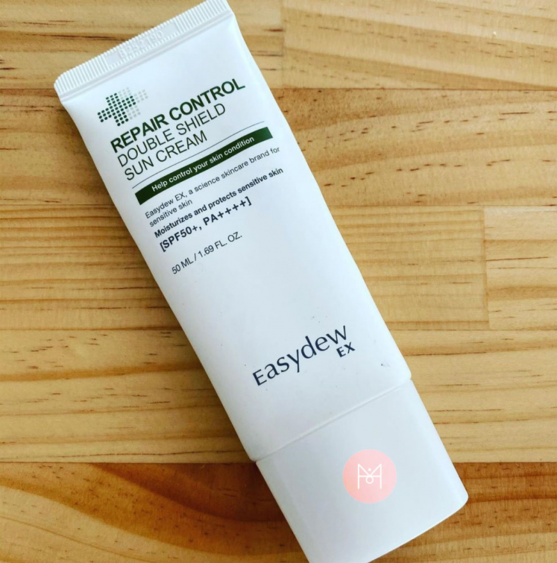 Kem chống nắng bảo vệ và phục hồi da hoàn hảo Easydew Ex repair control double shield sun cream